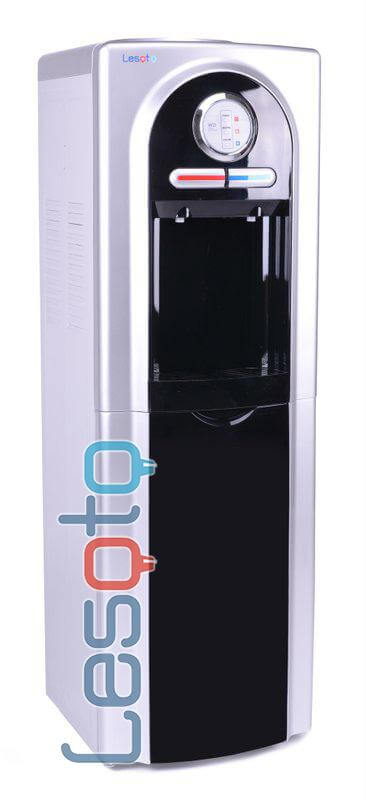 Кулер для воды LESOTO 555 L-B silver-black